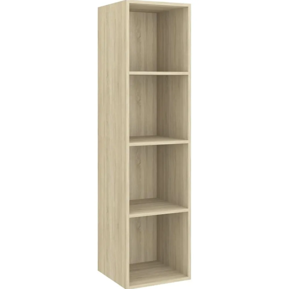 vidaXL Muebles Tv-Set de muebles para TV 4 pzas madera contrachapada