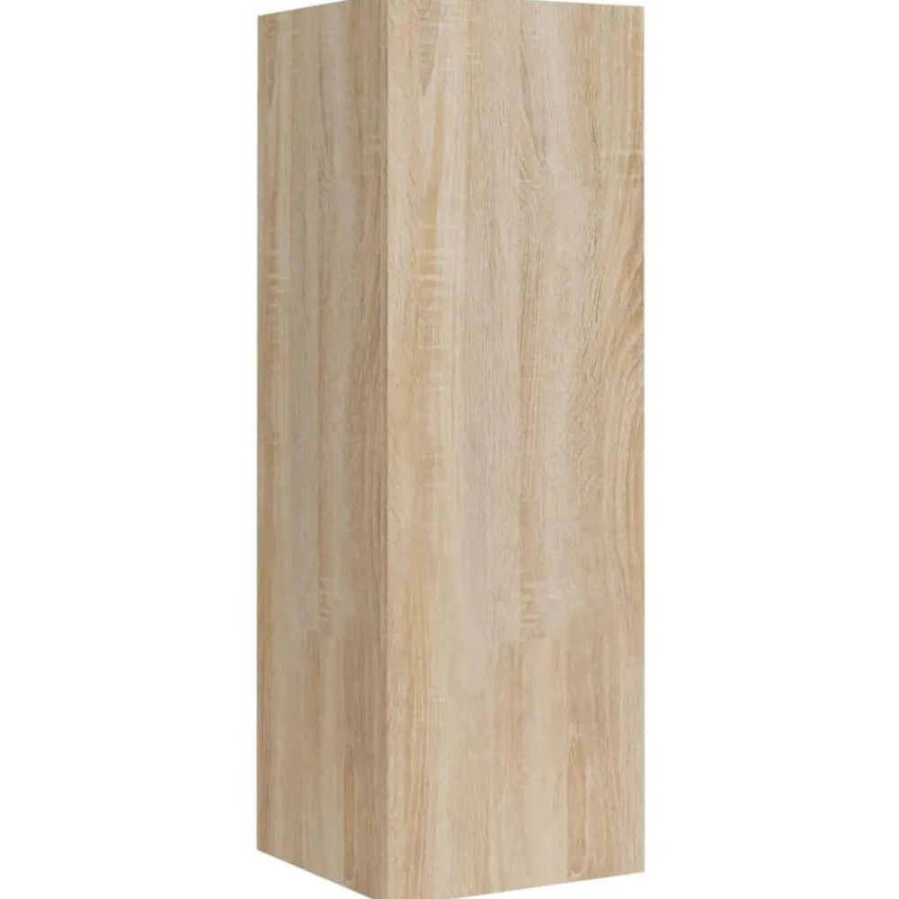vidaXL Set de muebles para TV 8 pzas madera contrachapada Roble Sonoma Hot