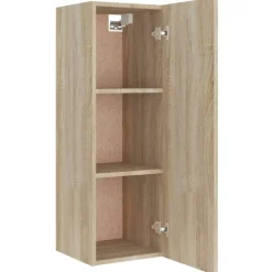 vidaXL Set de muebles para TV 8 pzas madera contrachapada Roble Sonoma Hot