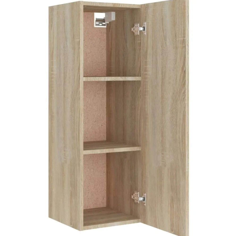 vidaXL Set de muebles para TV 8 pzas madera contrachapada Roble Sonoma Hot