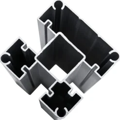 vidaXL Set de panel de valla WPC marrón 699x146 cm Marrón Discount