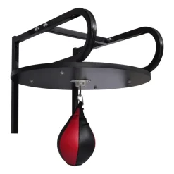 vidaXL Equipamiento Para Atletismo-Set de plataforma y pera de boxeo giratoria con soporte