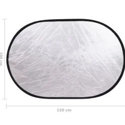vidaXL Cámaras Y Objetivos-Set de reflectores 5 en 1 y 2 en 1 con bolsas de almacenamiento