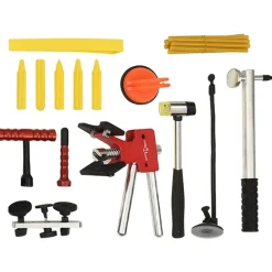 vidaXL Equipo & Herramientas De Taller-Set de reparación de abolladuras de coche sin pintura 89 piezas