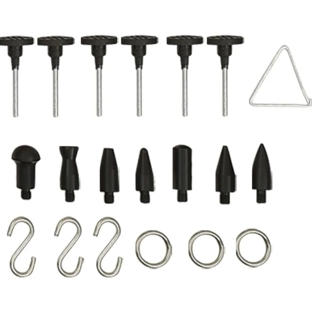 vidaXL Set de reparación de abolladuras de coche sin pintura 80 piezas Clearance