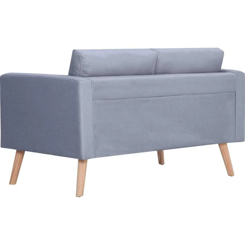vidaXL Sofás-Set de sofás de 2 y 3 plazas de tela