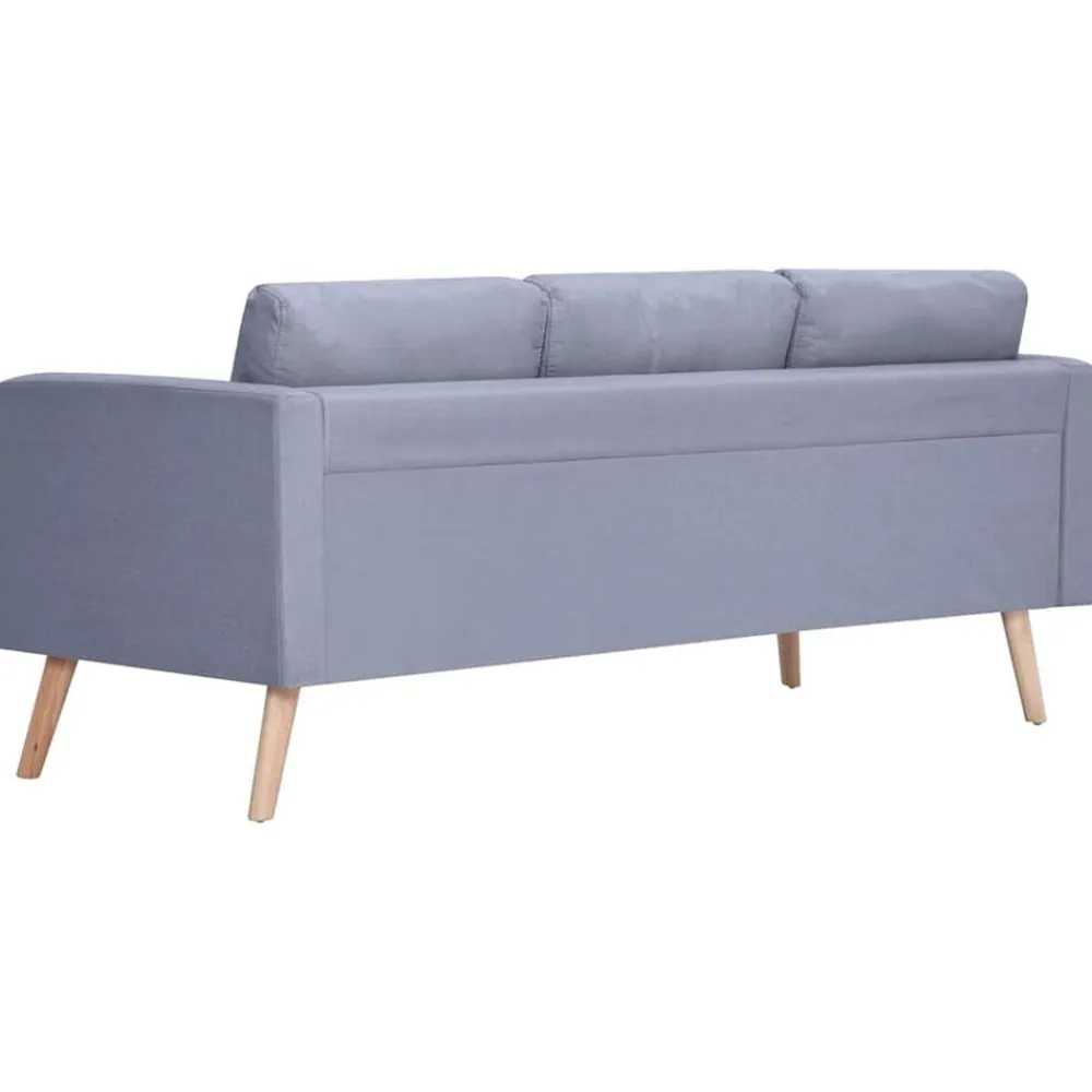 vidaXL Sofás-Set de sofás de 2 y 3 plazas de tela