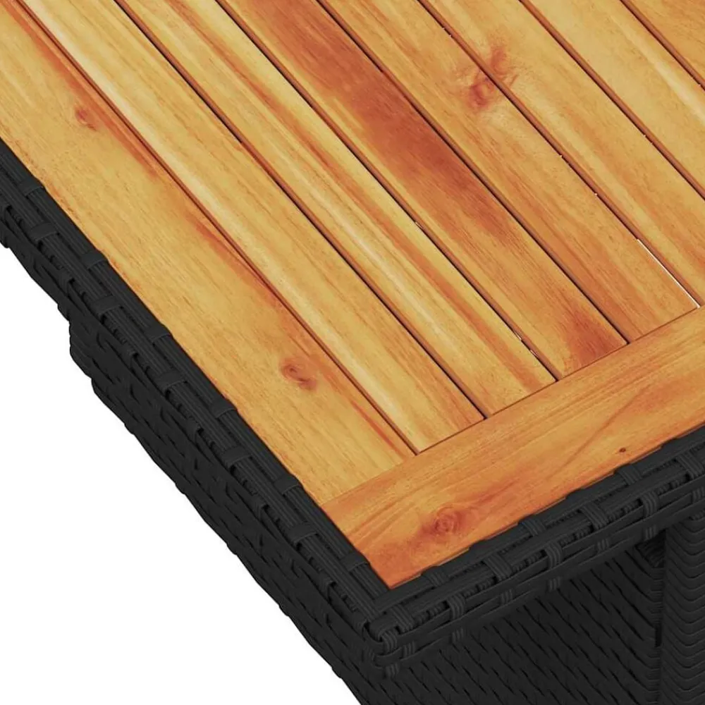 vidaXL Muebles De Jardín-Set de sofás de jardín 6 piezas y cojines ratán sintético