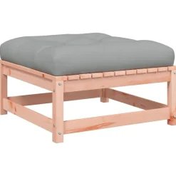 vidaXL Set de sofás jardín 8 pzas con cojines madera de abeto Douglas Douglas natural Online