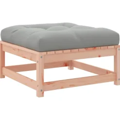 vidaXL Set de sofás jardín 8 pzas con cojines madera de abeto Douglas Douglas natural Online