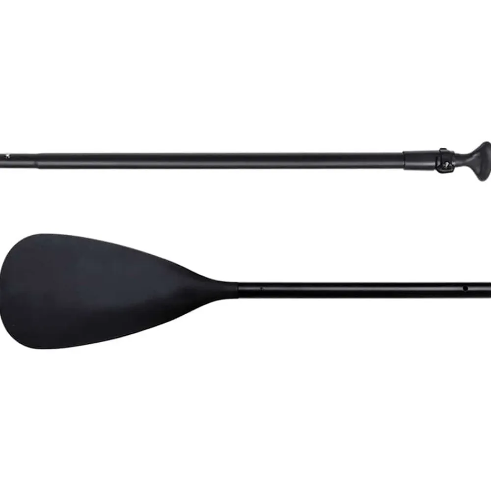 vidaXL Set de tabla de paddle surf hinchable 300x76x10 cm Negro Best