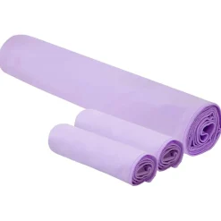 vidaXL Set de Toallas de Deportes 3 pcs Poliéster y Poliamida Morado New