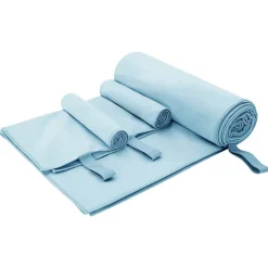 vidaXL Ropa De Casa-Set de Toallas de Deportes 3 pcs Poliéster y Poliamida