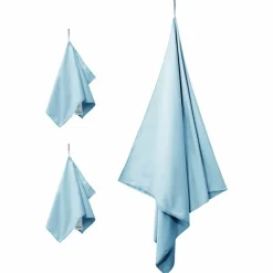 vidaXL Ropa De Casa-Set de Toallas de Deportes 3 pcs Poliéster y Poliamida