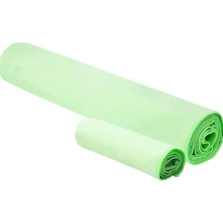 vidaXL Set de Toallas de Deportes 2 pcs tela Verde Outlet