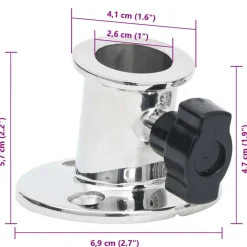 vidaXL Piezas Y Accesorios Para Vehículos-Set de toldo T-Top extensión 170x170x(113-182,5) cm