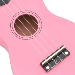 vidaXL Arte Y Ocio-Set de ukelele soprano con funda para niños 21