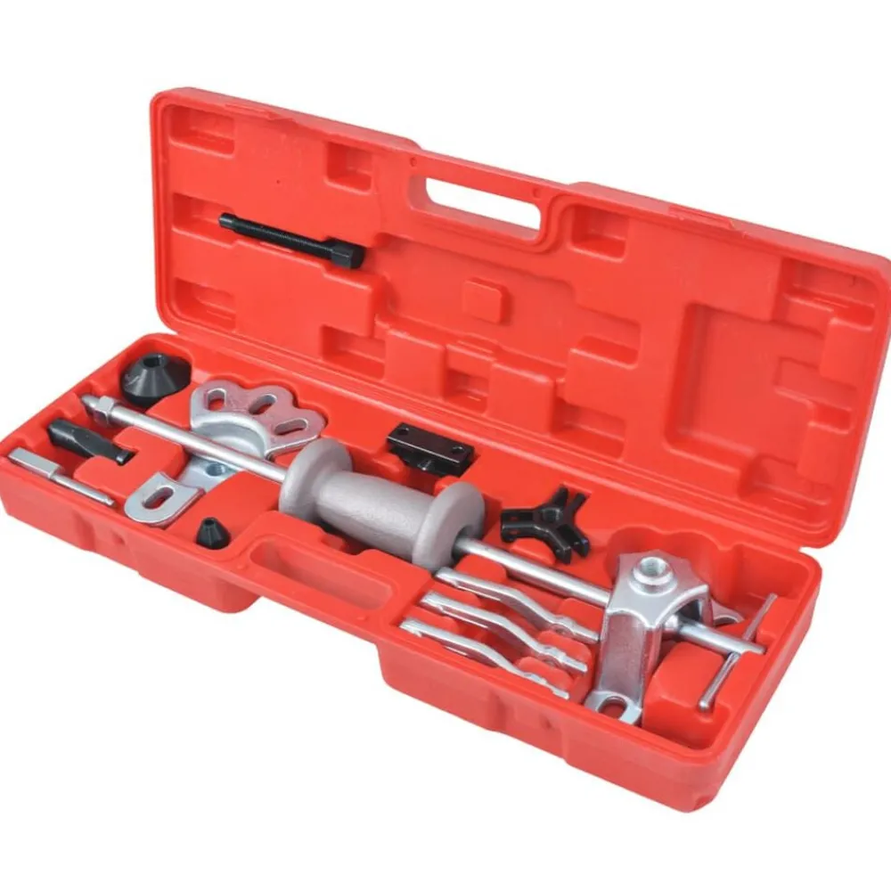 vidaXL Set extractor de martillo de inercia 9 modos 17 piezas Sale