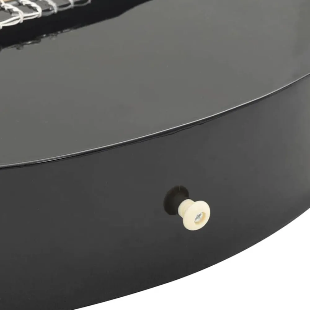 vidaXL Set guitarra occidental 12 pzas con ecualizador 6 cuerdas Negro Online