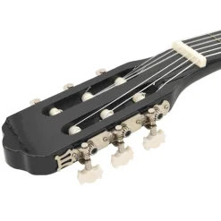 vidaXL Set guitarra occidental 12 pzas con ecualizador 6 cuerdas Negro Online