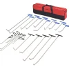 vidaXL Equipo & Herramientas De Taller-Set reparación de abolladuras sin pintura acero inox 21 piezas