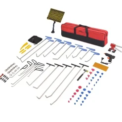 vidaXL Set reparación de abolladuras sin pintura acero inoxidable New