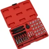 vidaXL Set reparación rosca bujía incandescente 33 pzas M8 M10 M12 Discount
