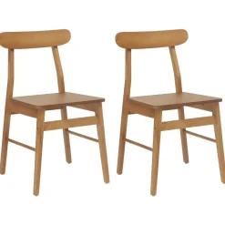 vidaXL Sillas-Silla de comedor 2 pcs 43 x 44,5 x 77 cm