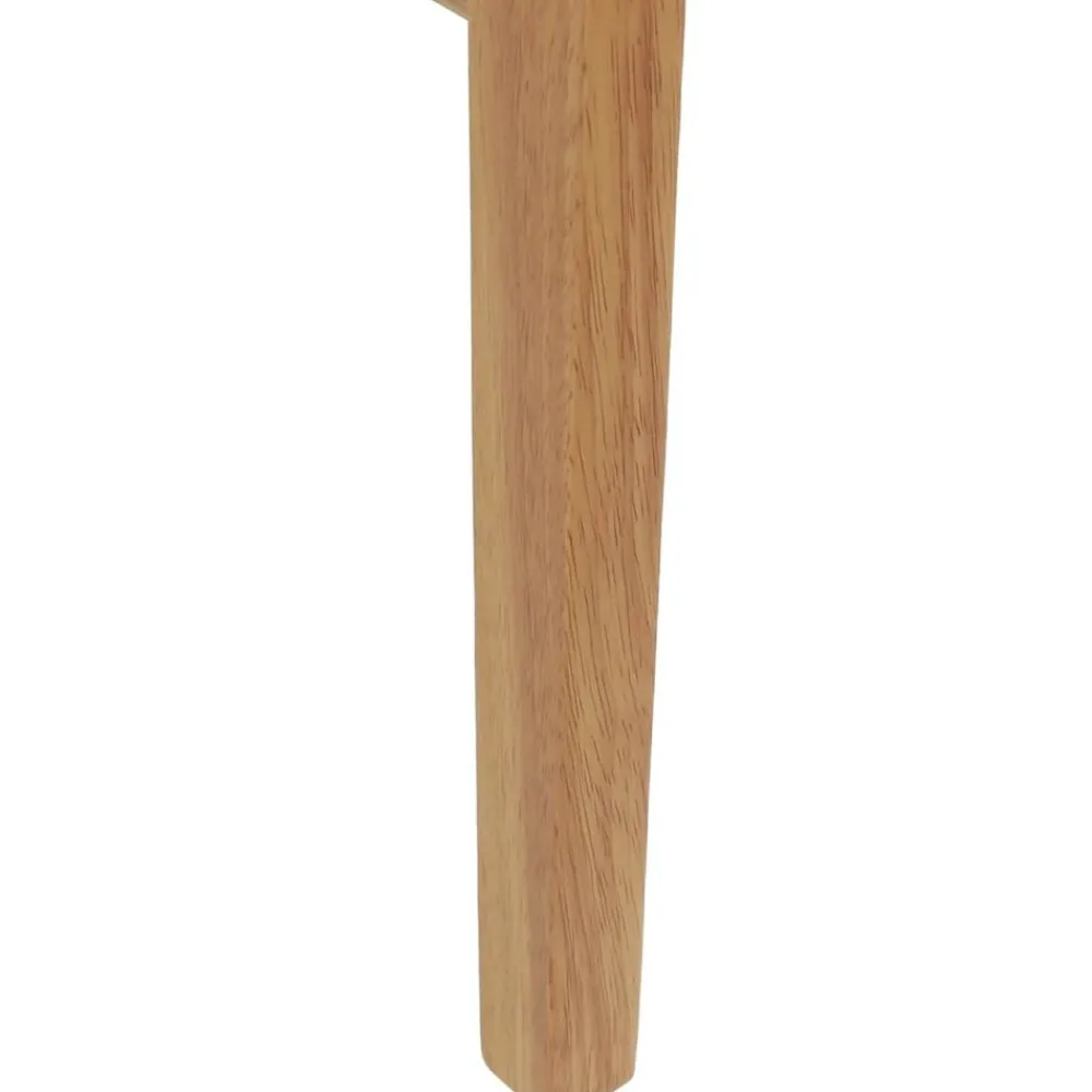 vidaXL Silla de comedor 2 pcs claro Madera de Caucho Sólido Natural y Clearance