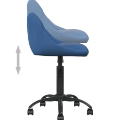 vidaXL Sillas-Silla de comedor de terciopelo