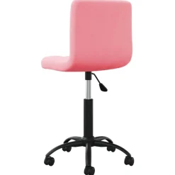vidaXL Sillas-Silla de comedor giratoria de terciopelo