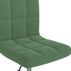 vidaXL Sillas-Silla de comedor giratoria de terciopelo