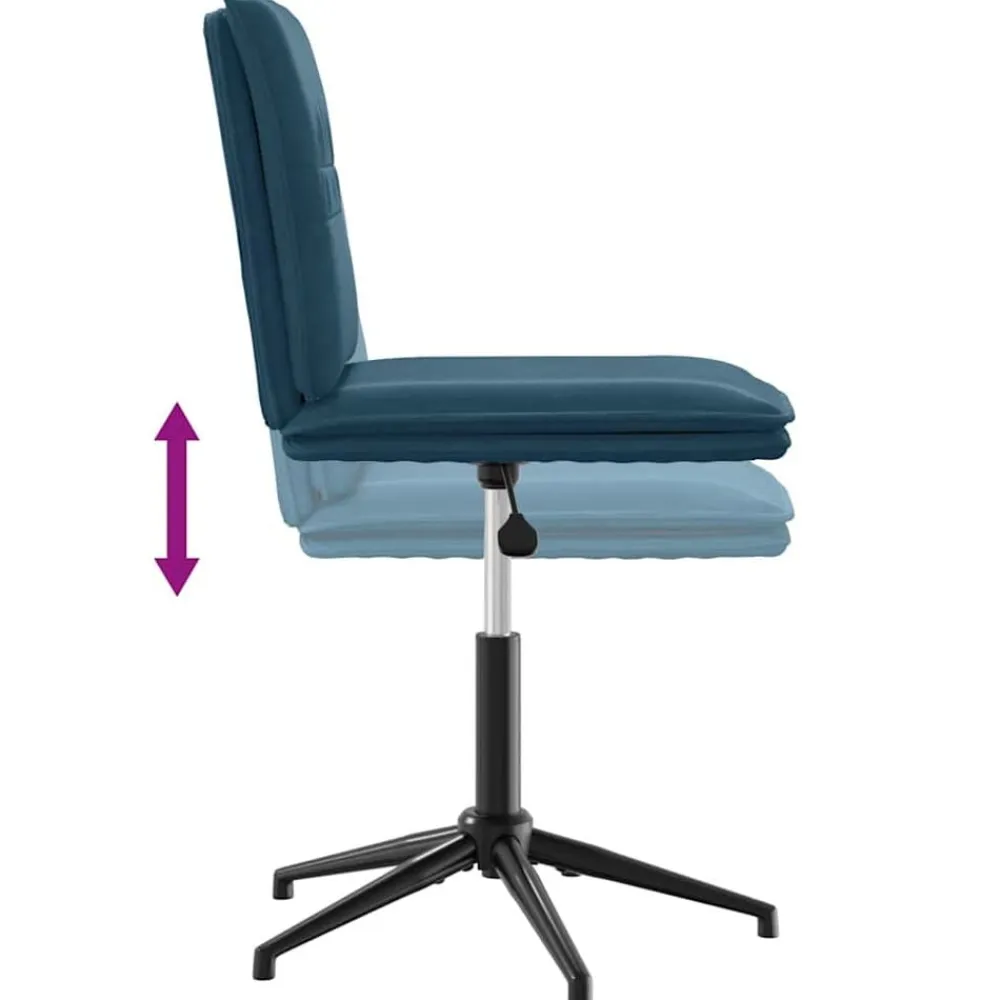 vidaXL Sillas-Silla de comedor terciopelo