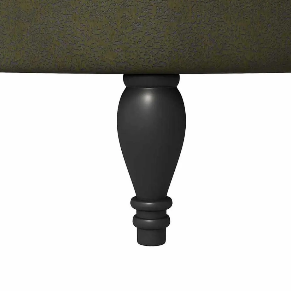 vidaXL Silla de estilo zueco Verde militar 56,5 x 70 x 110 cm Verde ejército Sale