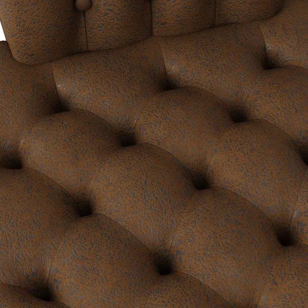 vidaXL Sillas-Silla de estilo zueco Marrón 56,5 x 70 x 110 cm