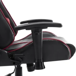 vidaXL Sillas-Silla de gaming de cuero sintético