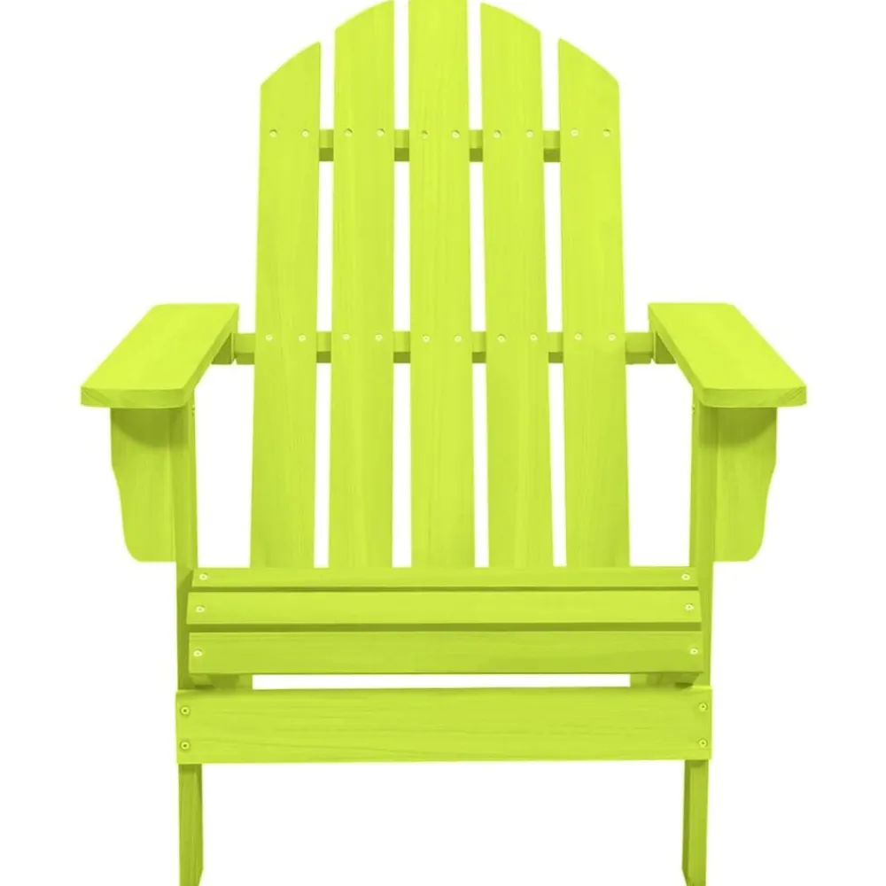 vidaXL Muebles De Jardín-Silla de jardín Adirondack madera maciza de abeto