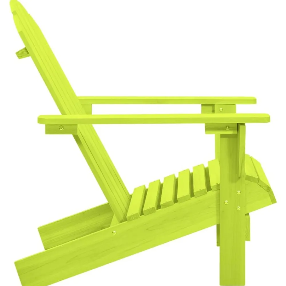 vidaXL Muebles De Jardín-Silla de jardín Adirondack madera maciza de abeto