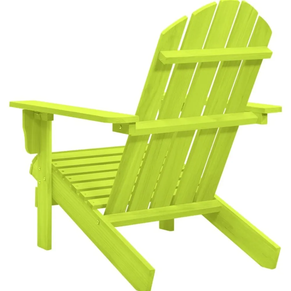 vidaXL Muebles De Jardín-Silla de jardín Adirondack madera maciza de abeto