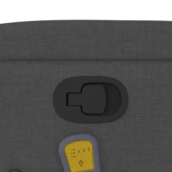vidaXL Silla de masaje reclinable de pie de tela Gris oscuro Discount
