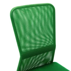 vidaXL Silla de oficina de tela de malla 44x52x100 cm Verde Clearance