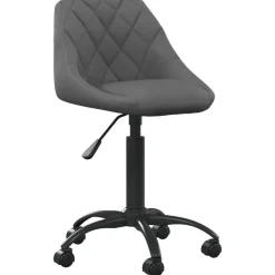 vidaXL Mobiliario De Oficina-Silla de oficina de terciopelo