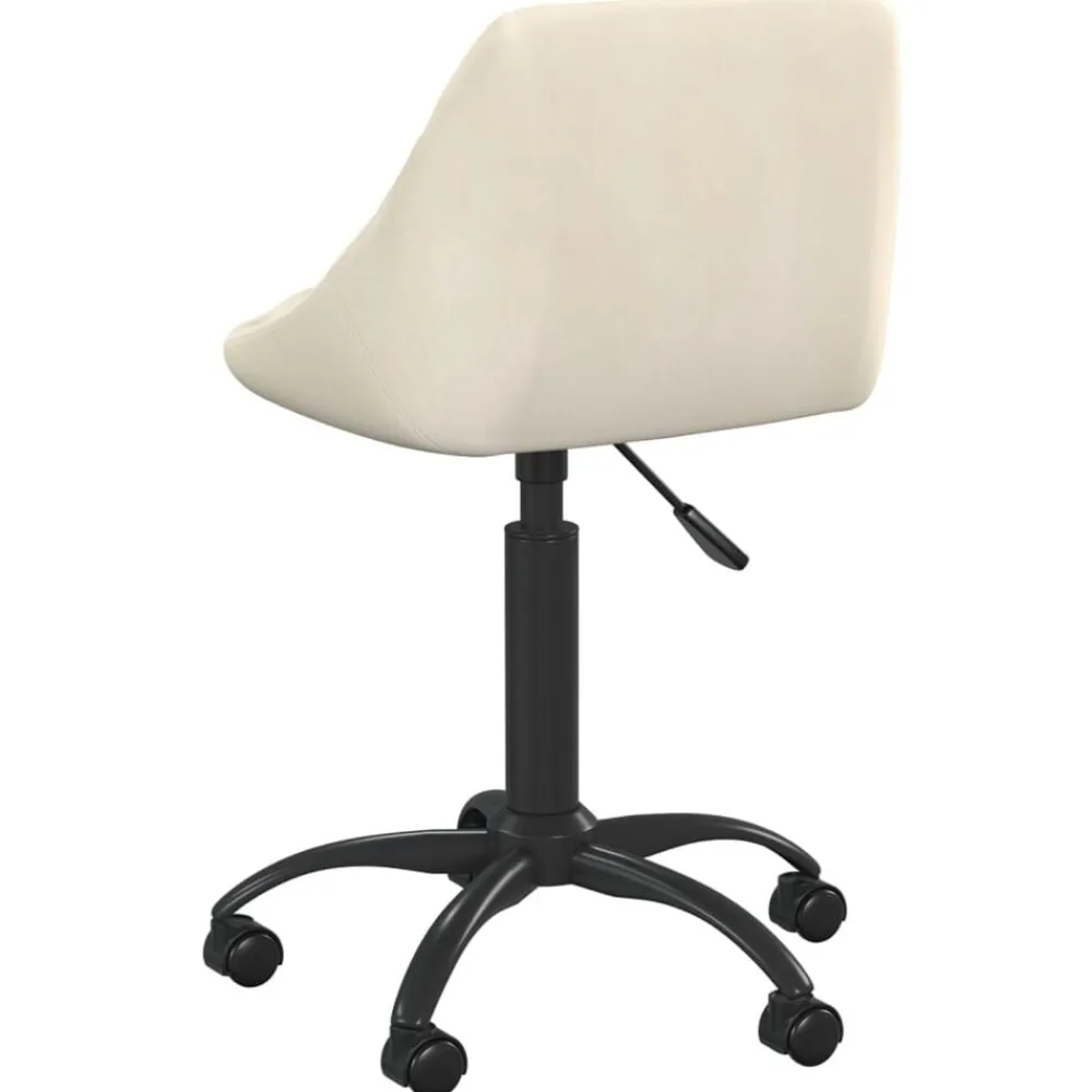 vidaXL Mobiliario De Oficina-Silla de oficina de terciopelo
