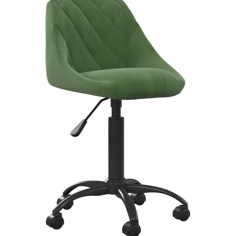 vidaXL Mobiliario De Oficina-Silla de oficina de terciopelo