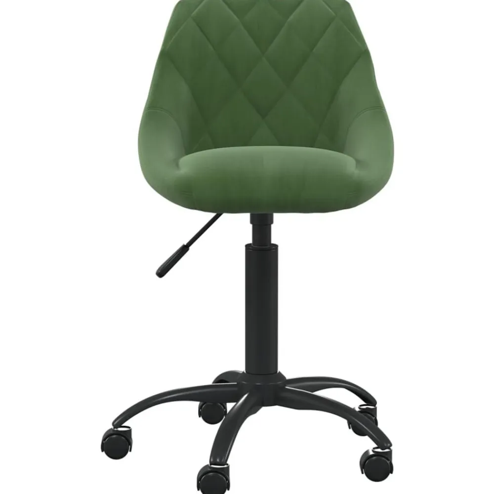 vidaXL Mobiliario De Oficina-Silla de oficina de terciopelo