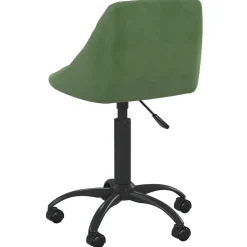 vidaXL Mobiliario De Oficina-Silla de oficina de terciopelo