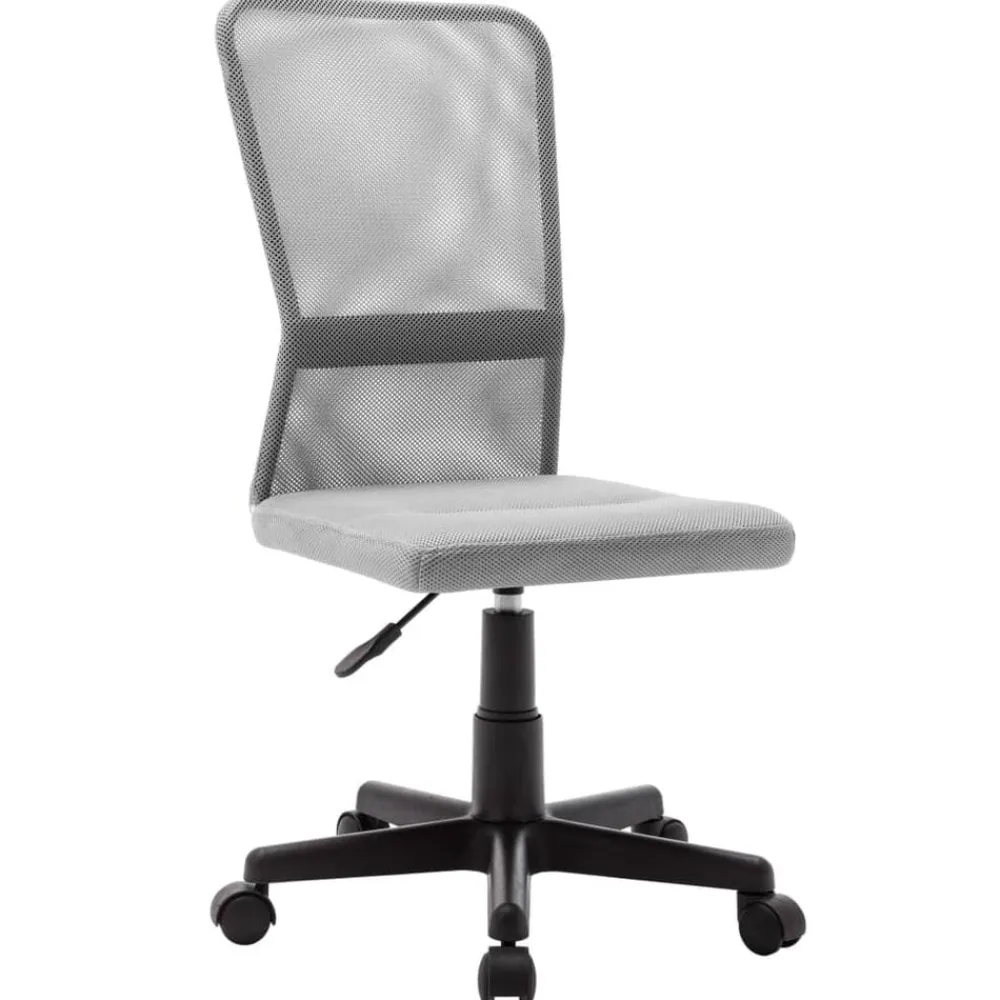 vidaXL Silla de oficina de tela de malla 44x52x100 cm Gris Hot