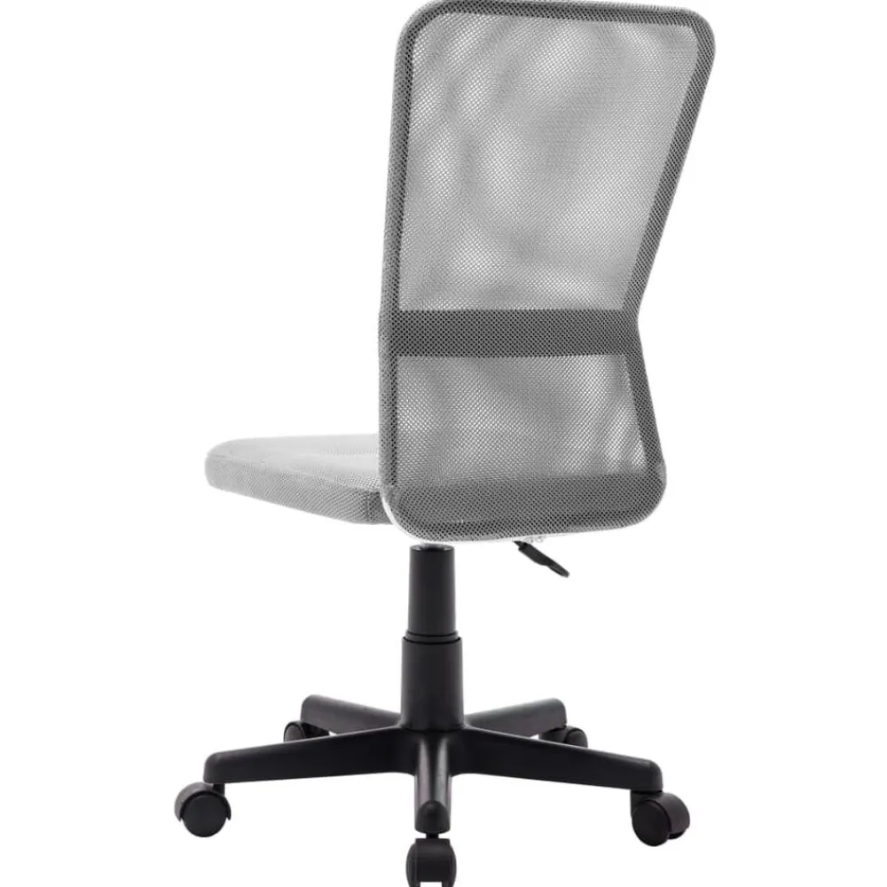 vidaXL Silla de oficina de tela de malla 44x52x100 cm Gris Hot