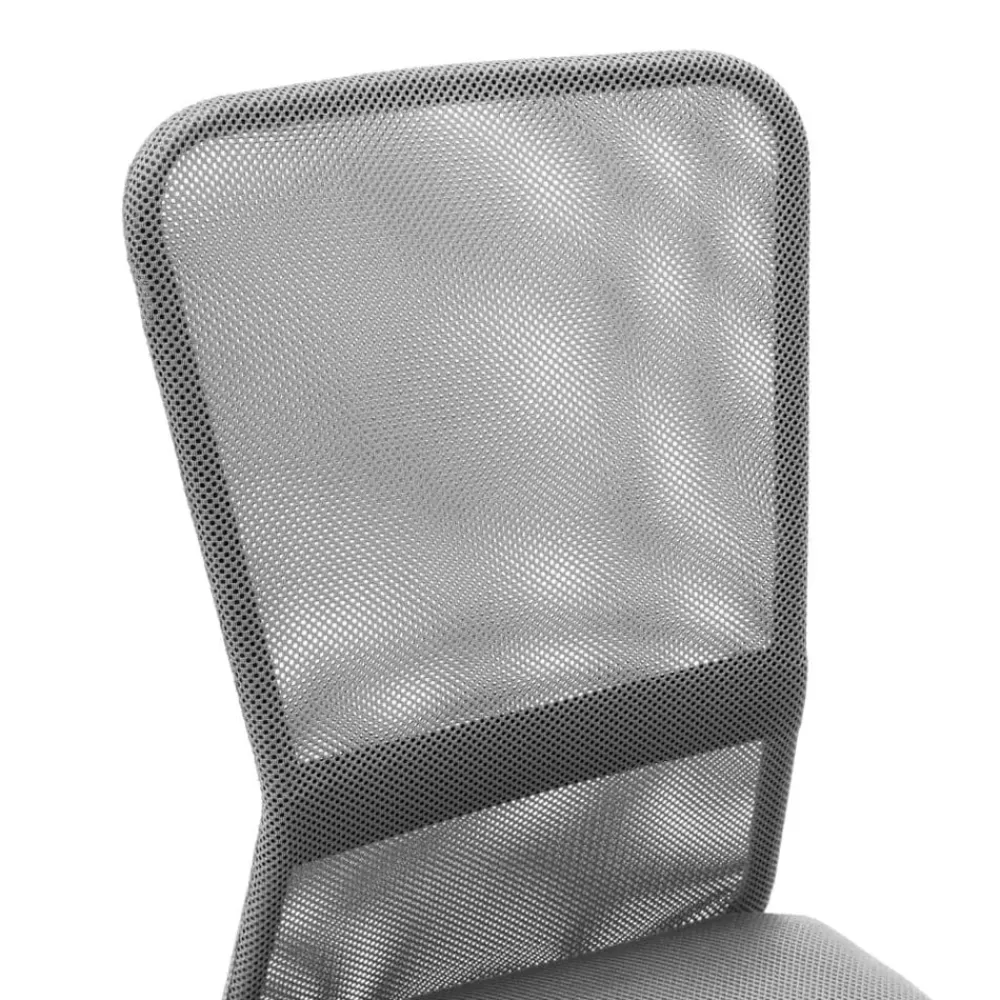 vidaXL Silla de oficina de tela de malla 44x52x100 cm Gris Hot