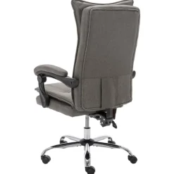vidaXL Mobiliario De Oficina-Silla de oficina de masaje de tela